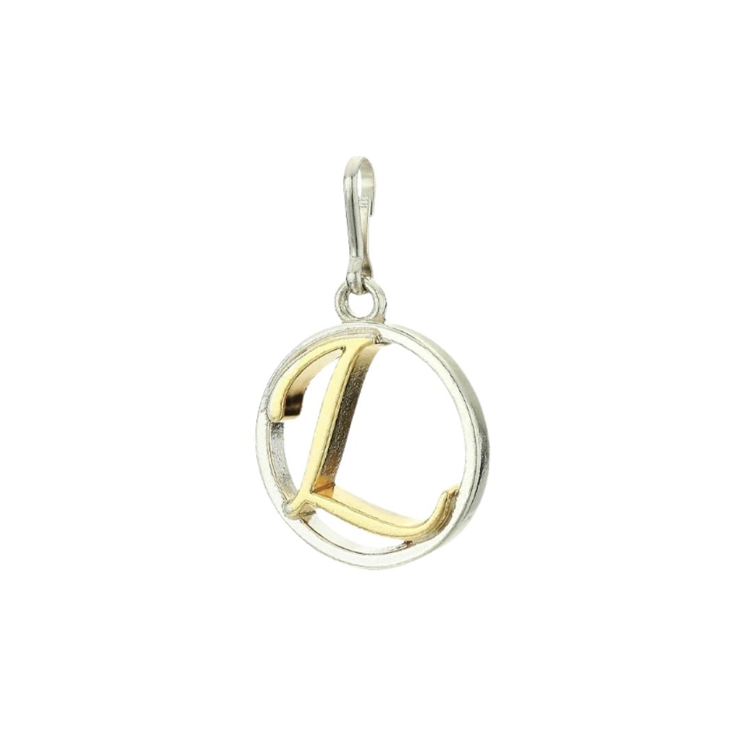Buy ALEX AND ANI Initial L Two Tone Charm at Kay's Fine Jewelry