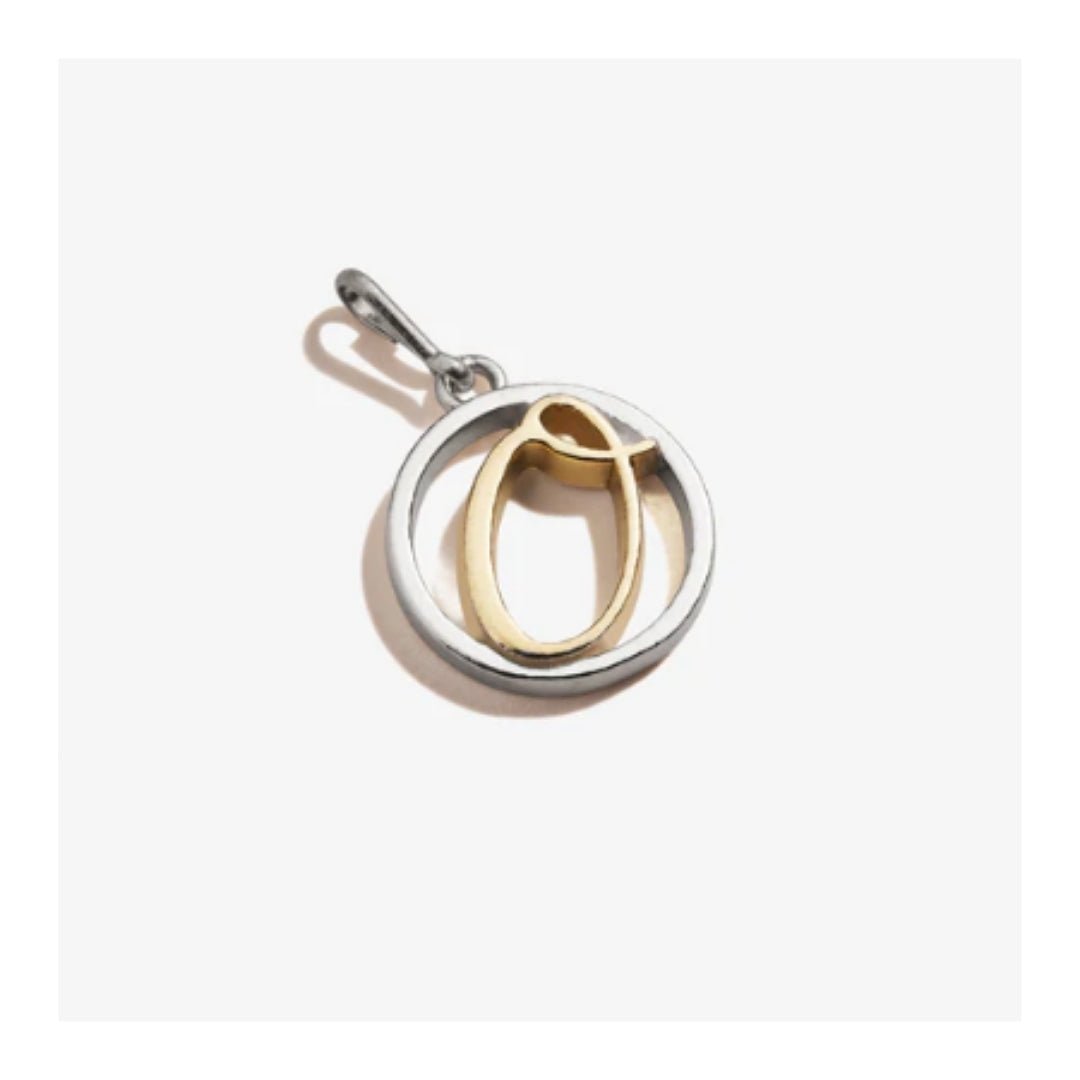 Buy ALEX AND ANI Initial O Two Tone Charm at Kay's Fine Jewelry