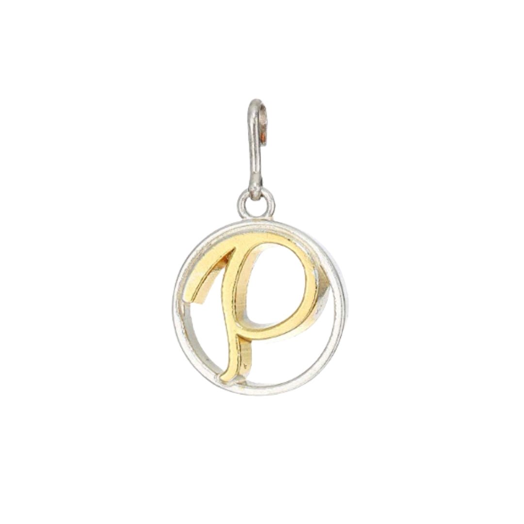 Buy ALEX AND ANI Initial P Two Tone Charm at Kay's Fine Jewelry