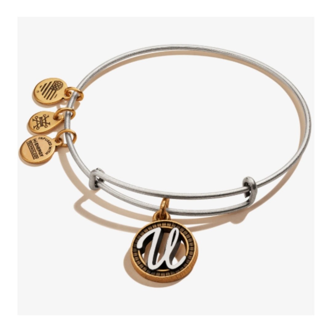 Buy ALEX AND ANI Initial U Two Tone Charm at Kay's Fine Jewelry