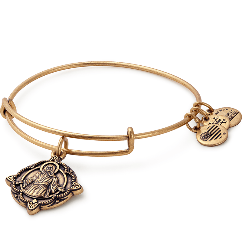 ALEX AND ANI Jesus Charm Bangle Not Net