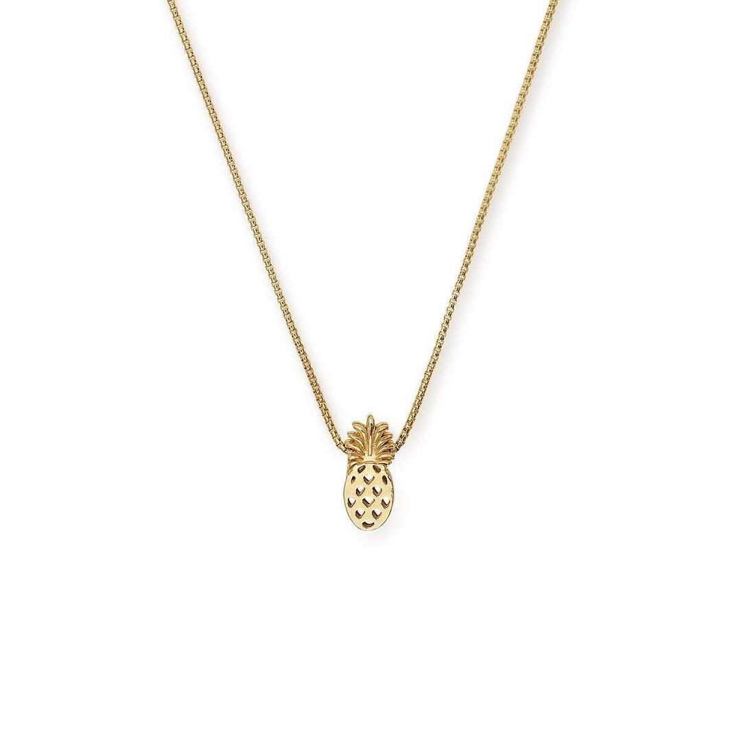 ALEX AND ANI Pineapple 18 in. Adjustable Necklace Not Net