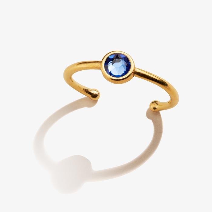 ALEX AND ANI Sapphire Birthstone Ring, September Not Net