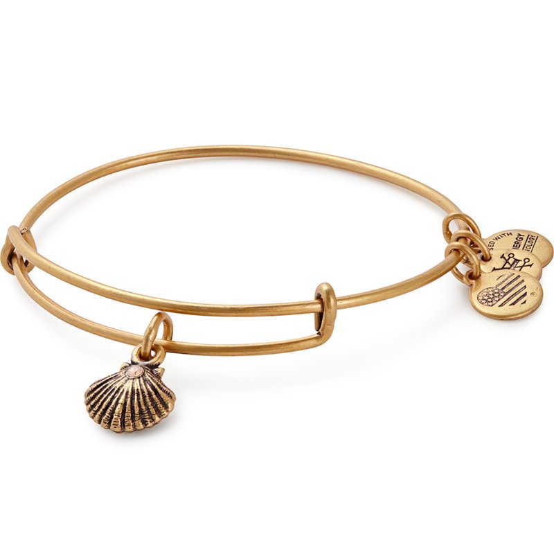 ALEX AND ANI Sea Shell Charm Bangle Not Net