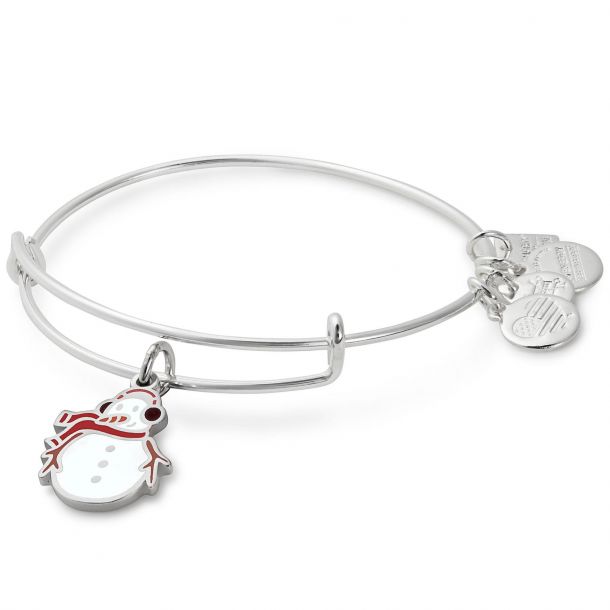 ALEX AND ANI Snowman Charm Bangle Not Net