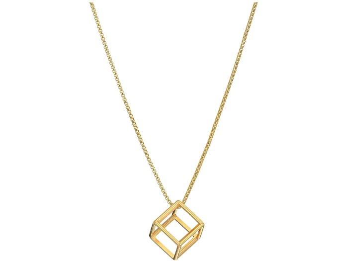 ALEX AND ANI Square Necklace Not Net