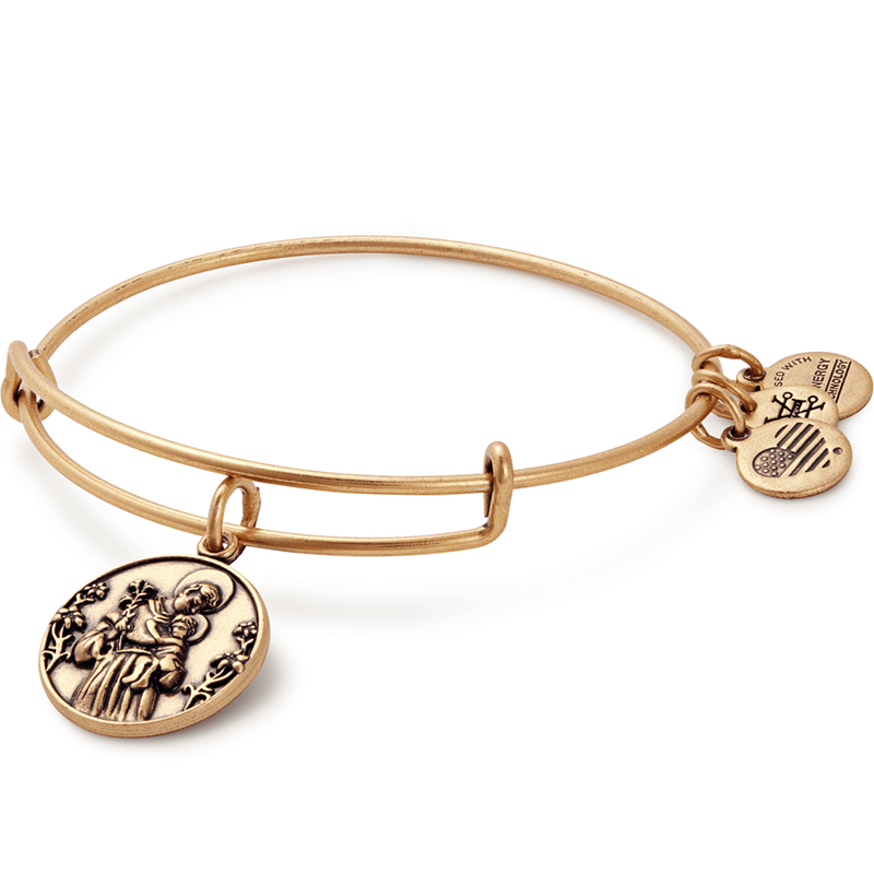 ALEX AND ANI St. Anthony Charm Bangle Not Net