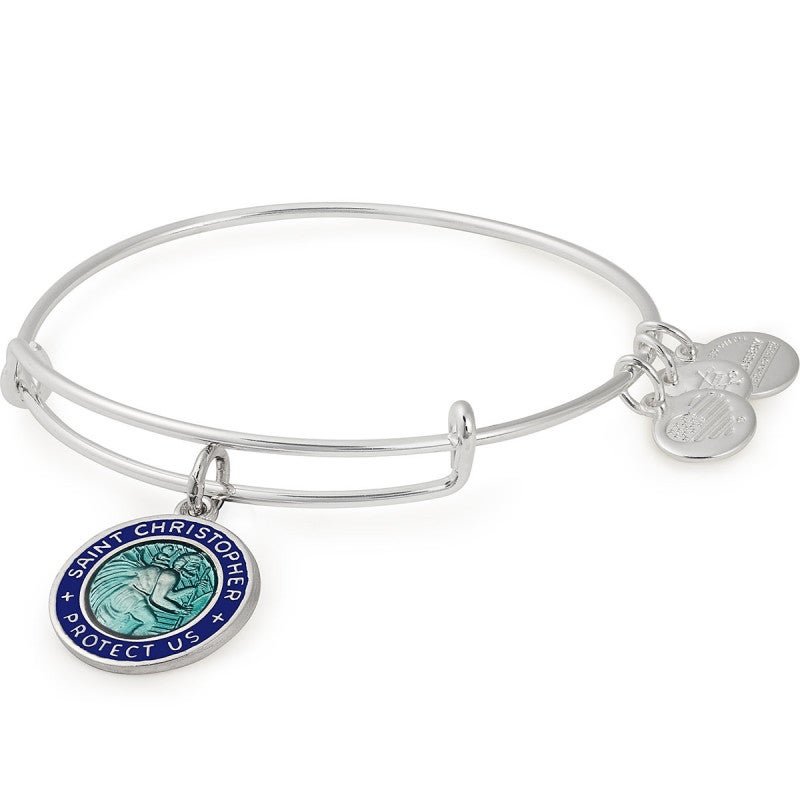Buy ALEX AND ANI St. Christopher Color Infusion Charm Bangle at Kay's Fine Jewelry