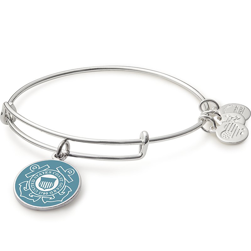 ALEX AND ANI U.S. Coast Gaurd Charm Bangle Not Net