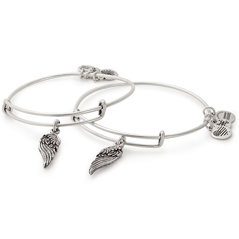 Buy ALEX AND ANI Wings Set of 2 Charm Bangles at Kay's Fine Jewelry