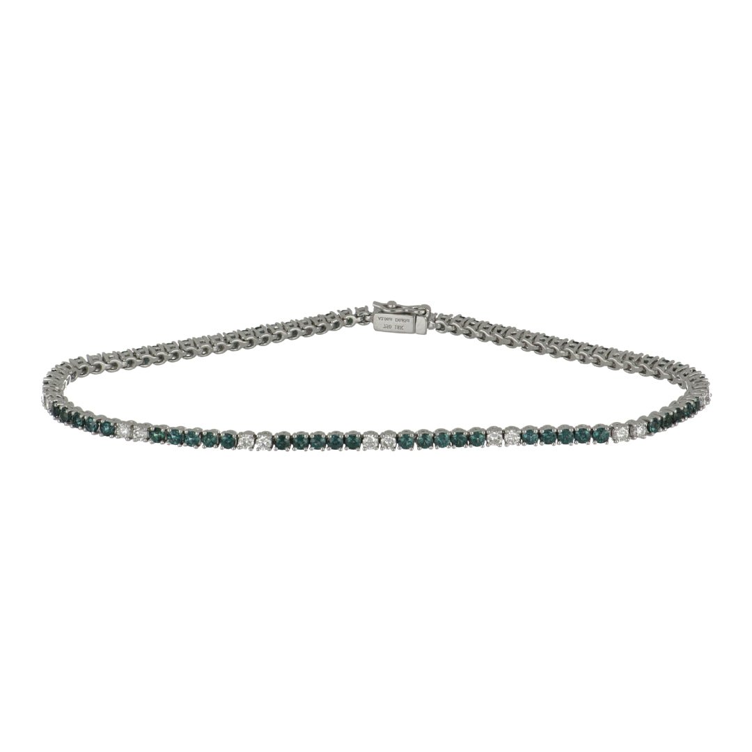 Alexandrite Bracelet (Alexandrite 2.06 cts. White Diamond 0.65 cts.) Not Net
