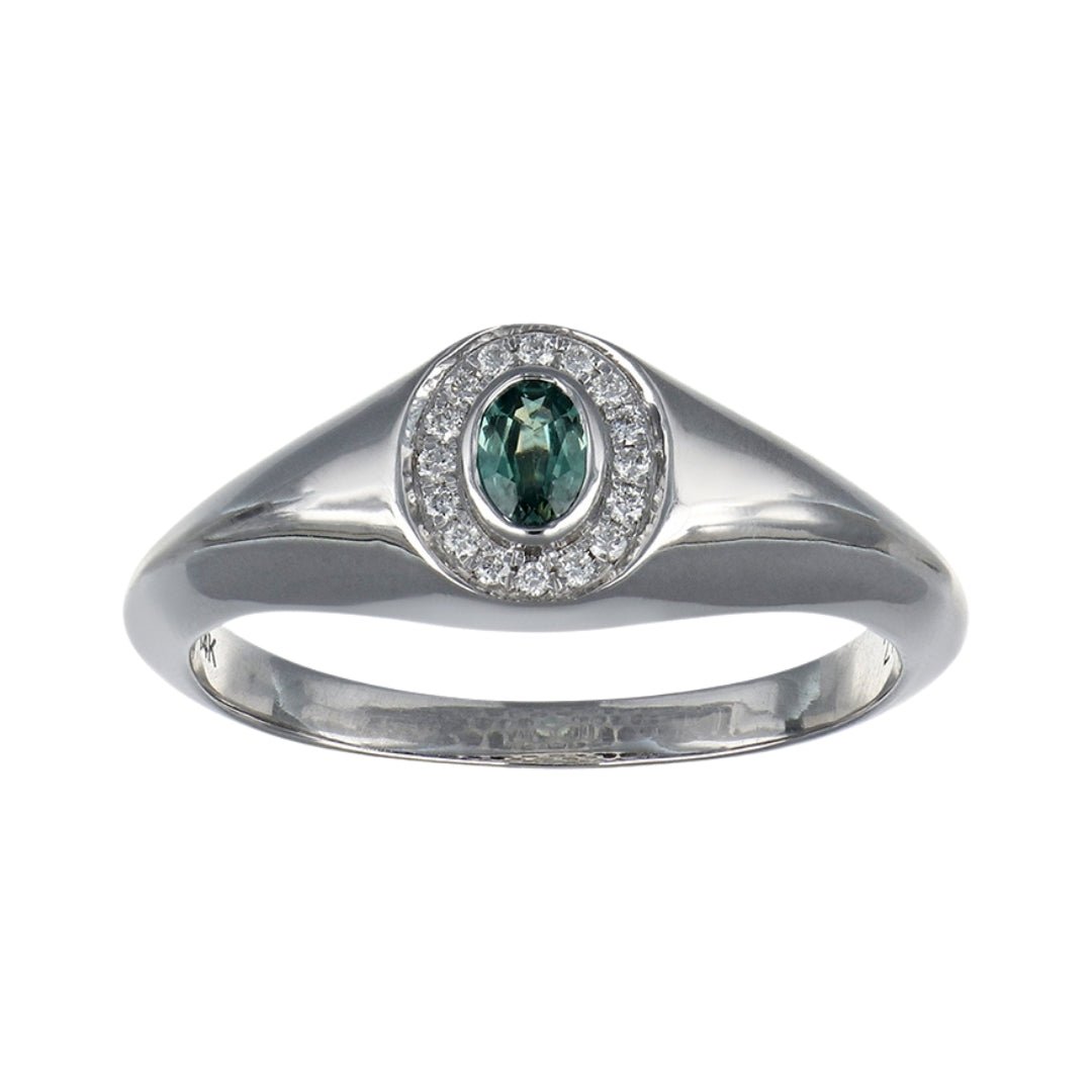 Buy Alexandrite Ring (Alexandrite 0.22 cts. White Diamond 0.08 cts.) at Kay's Fine Jewelry