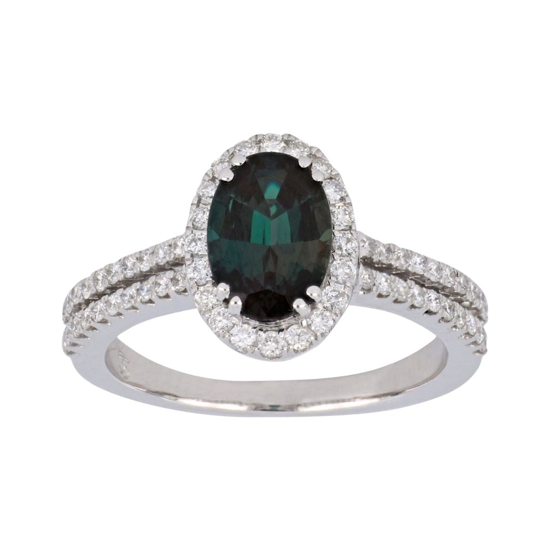 Buy Alexandrite Ring (Alexandrite 1.61 cts. White Diamond 0.44 cts.) at Kay's Fine Jewelry