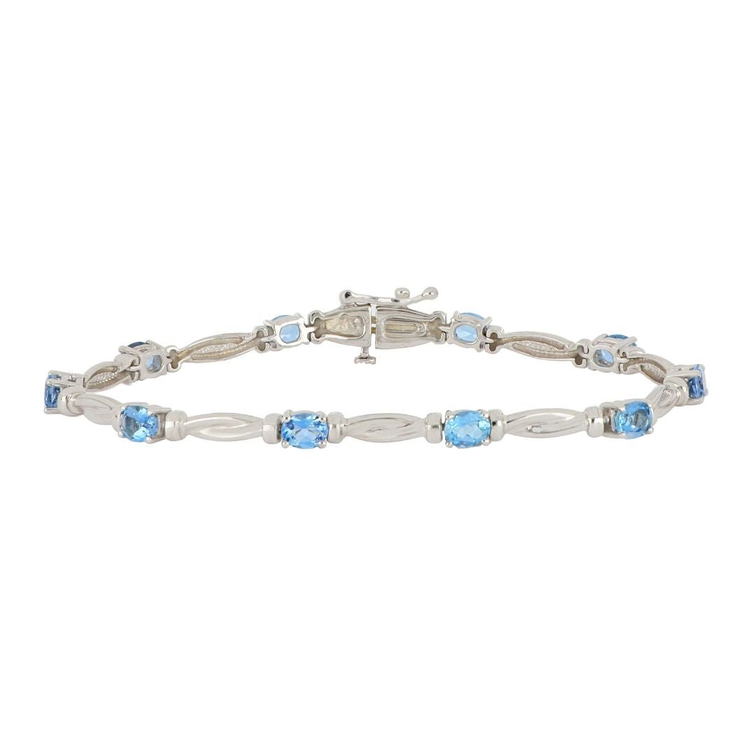 Aquamarine Bracelet (Aquamarine 3.1 cts.) Not Net