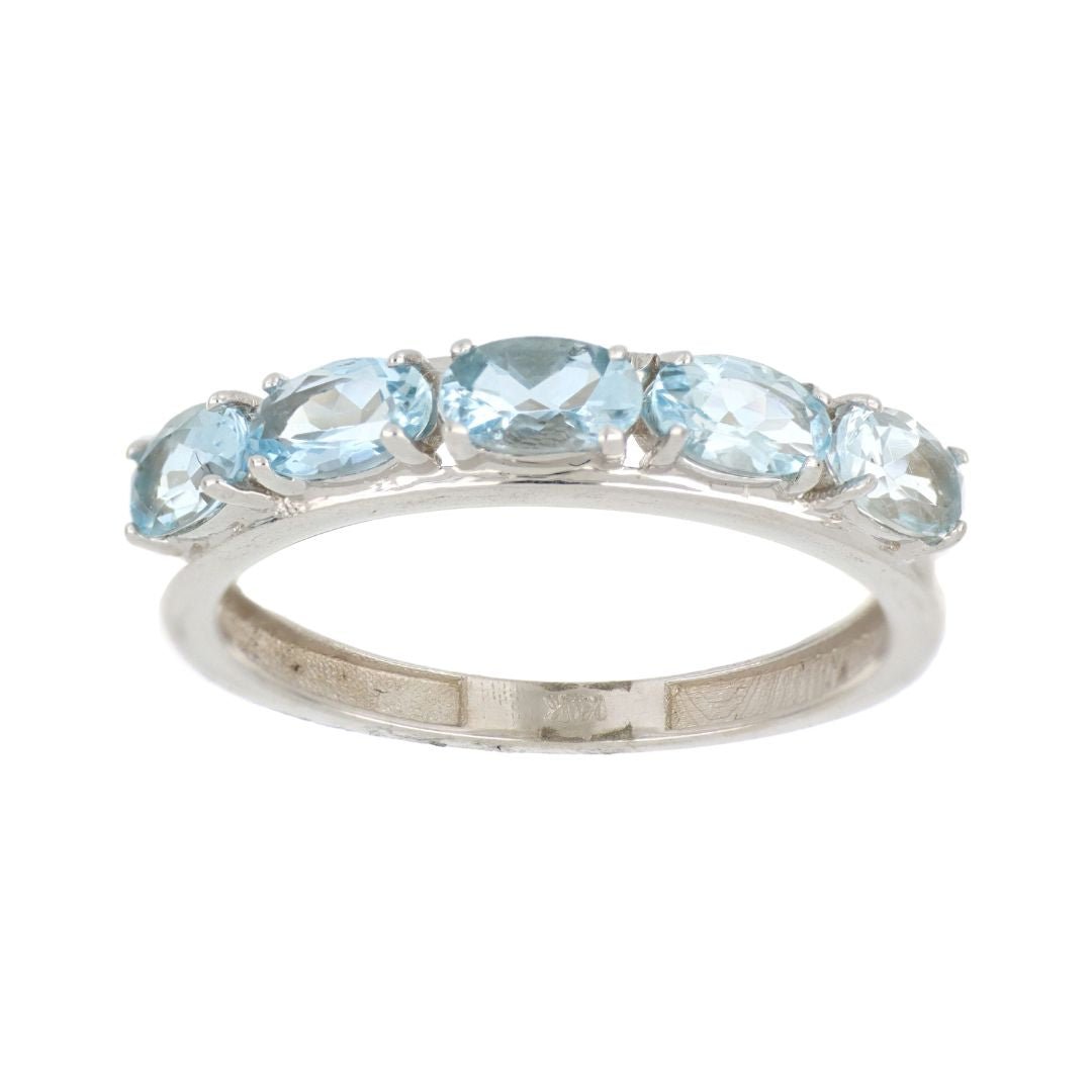 Aquamarine Ring (Aquamarine 1.12 cts.) Not Net