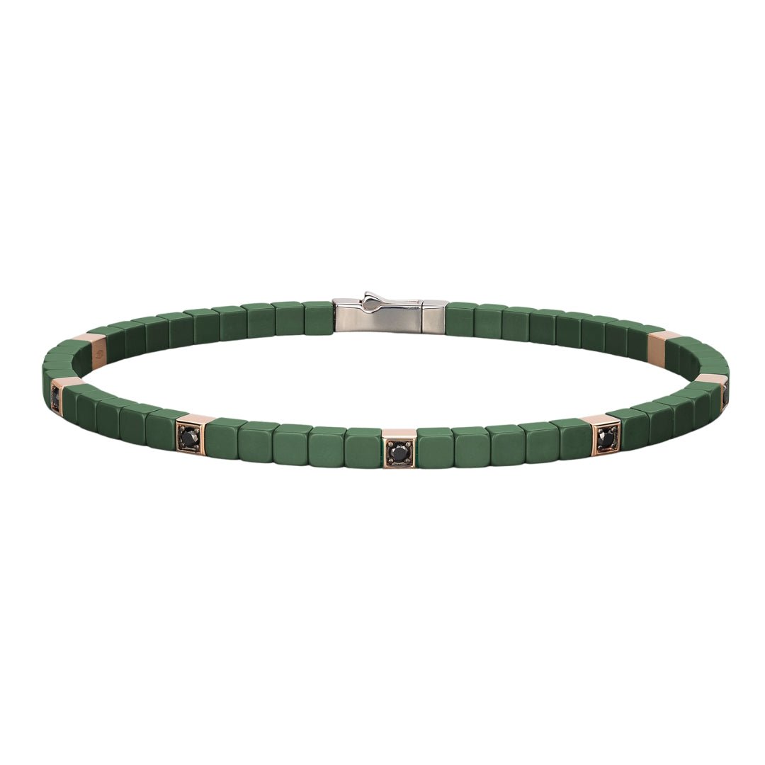 BARAKA Black Diamond Men's Bracelet (Black Diamond 0.35 cts.) Not Net