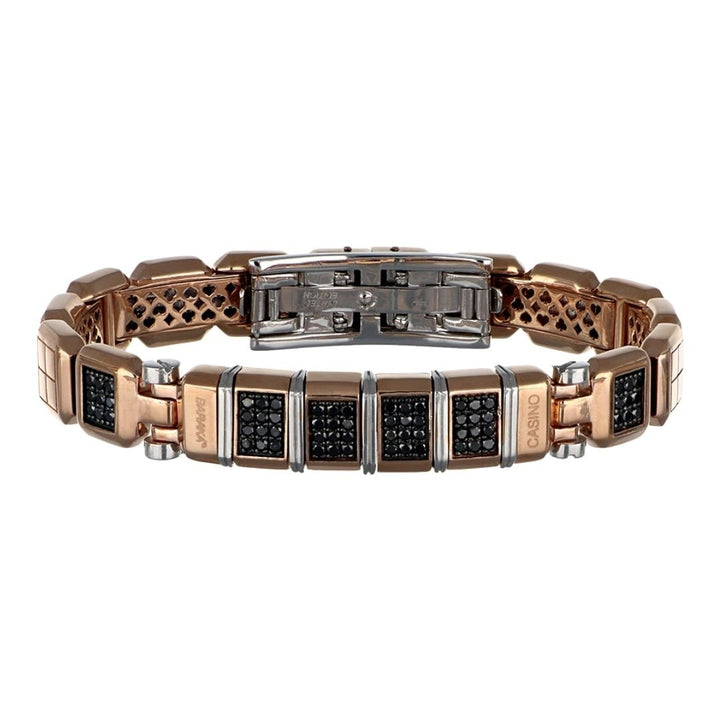 Buy BARAKA Men's Bracelet (Men's Bracelet Black Diamond 1.44 cts. Ruby 0.09 cts.) at Kay's Fine Jewelry