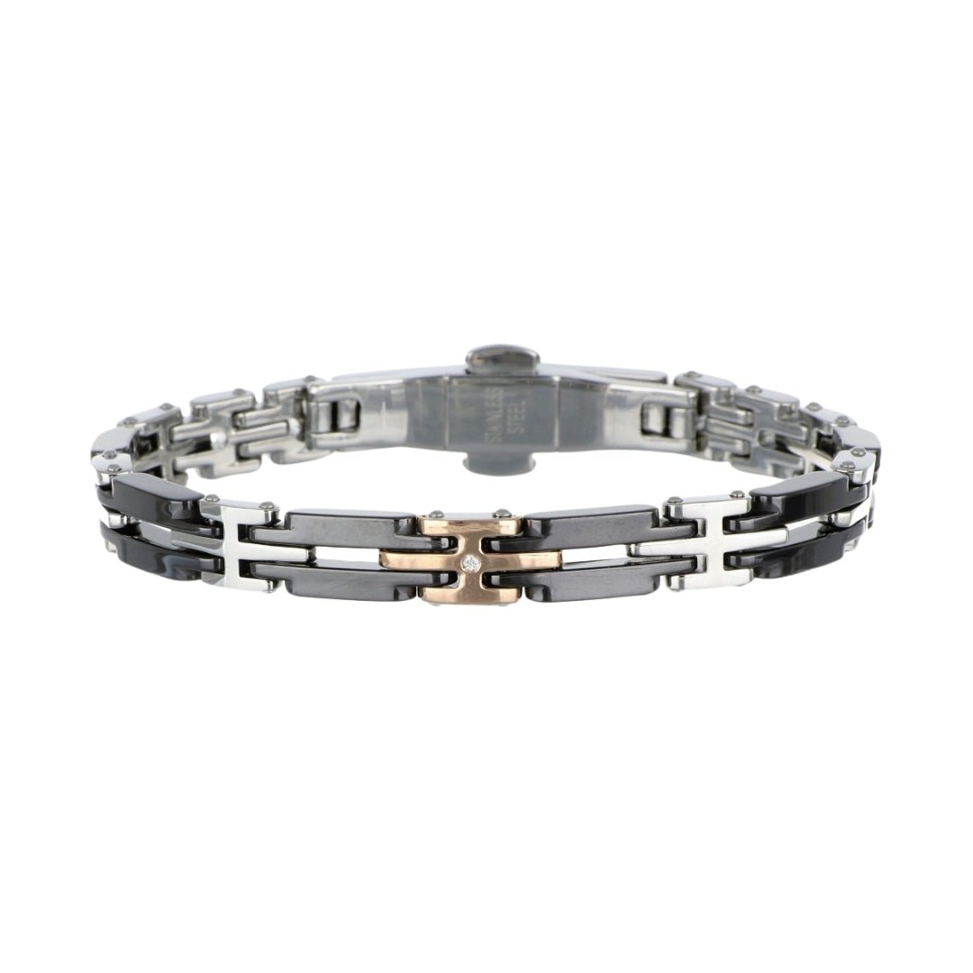 Buy BARAKA Men's Bracelet (White Diamond 0.01 cts.) at Kay's Fine Jewelry