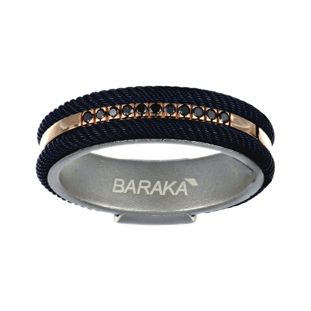 Buy BARAKA Men's Ring Black Diamond (Black Diamond 0.11 cts.) at Kay's Fine Jewelry