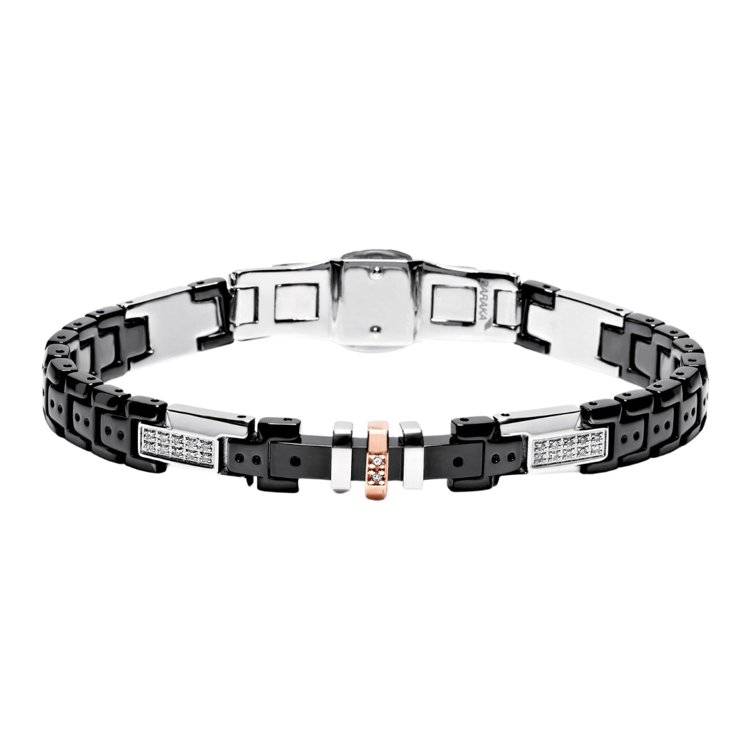BARAKA White Diamond Men's Bracelet (White Diamond 0.02 cts.) Not Net