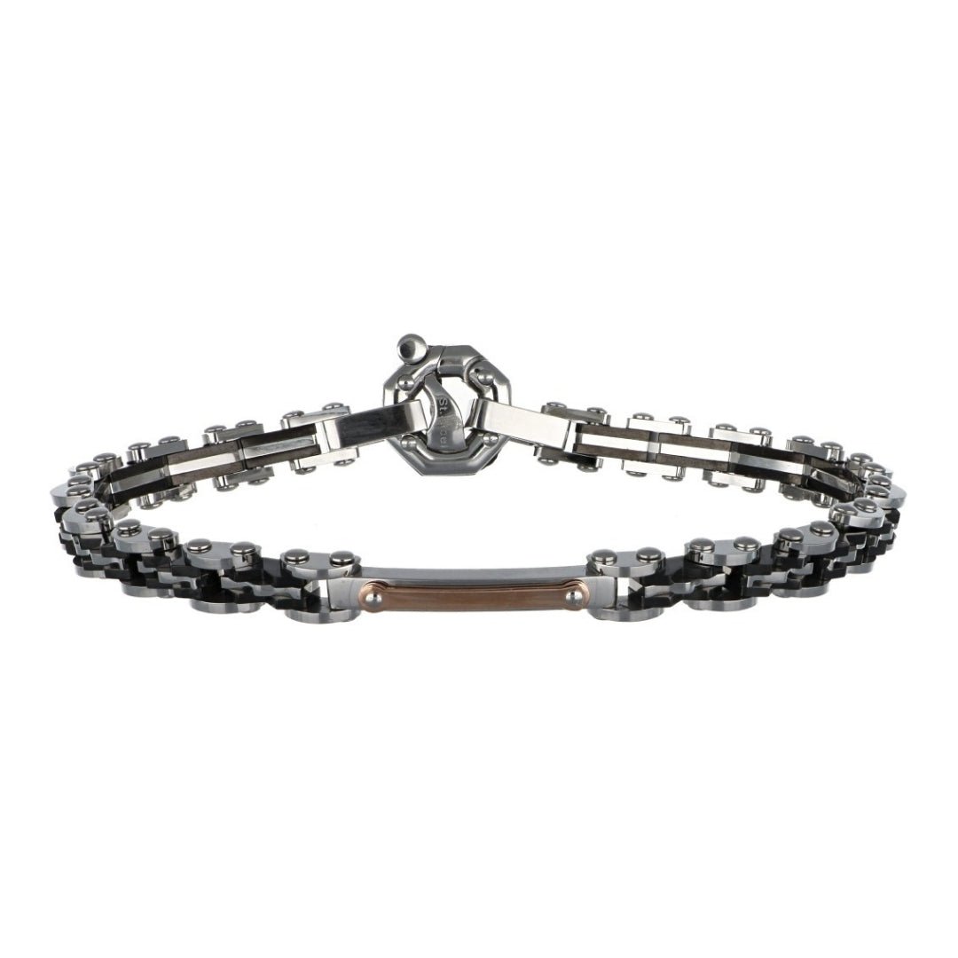Buy BARAKA White Diamond Men's Bracelet (White Diamond 0.02 cts.) at Kay's Fine Jewelry