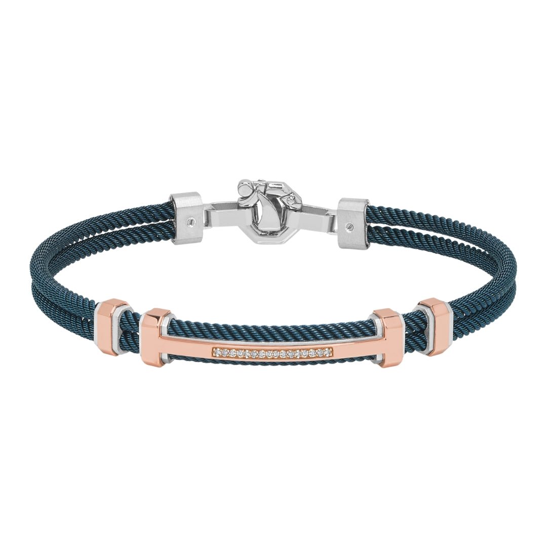 Buy BARAKA White Diamond Men's Bracelet (White Diamond 0.12 cts.) at Kay's Fine Jewelry