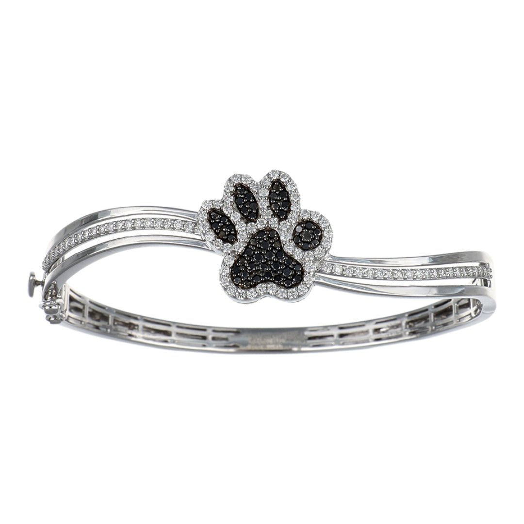 Buy Black Diamond Bangle (Black Diamond 0.39 cts. White Diamond 0.76 cts.) at Kay's Fine Jewelry