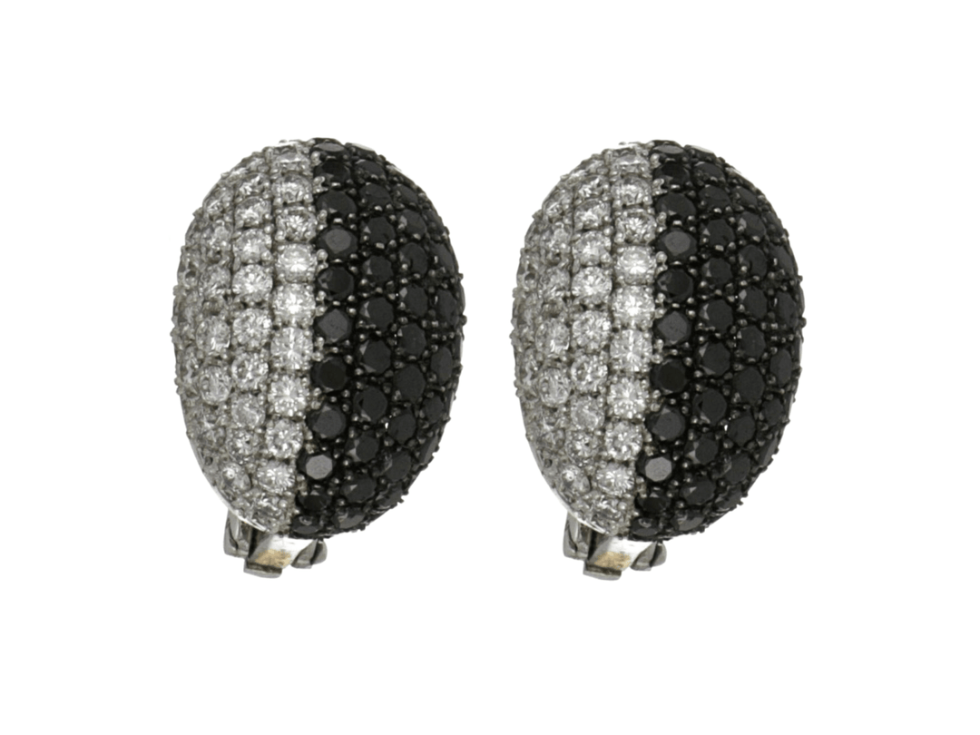Buy Black Diamond Earrings (Black Diamond 2.2 cts. White Diamond 2.2 cts.) at Kay's Fine Jewelry