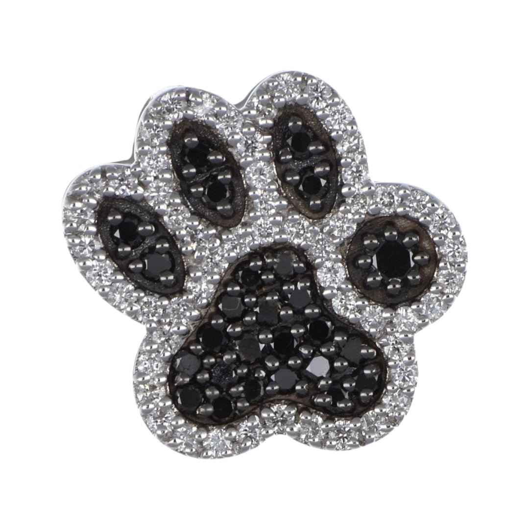 Black Diamond Pendant (Black Diamond 0.21 cts. White Diamond 0.2 cts.) Not Net