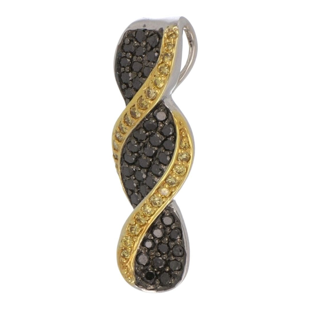 Buy Black Diamond Pendant (Black Diamond 0.35 cts. Yellow Diamond 0.2 cts.) at Kay's Fine Jewelry