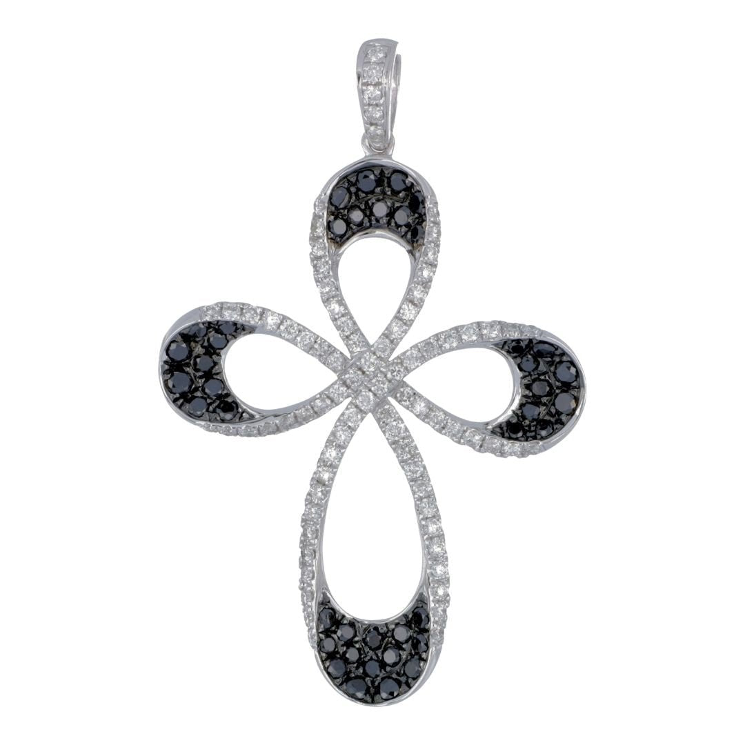 Buy Black Diamond Pendant (Black Diamond 0.44 cts. White Diamond 0.51 cts.) at Kay's Fine Jewelry