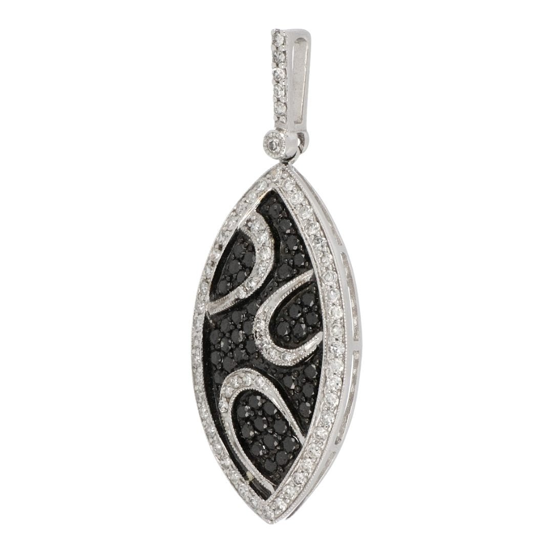 Buy Black Diamond Pendant (Black Diamond 0.46 cts. White Diamond 0.46 cts.) at Kay's Fine Jewelry