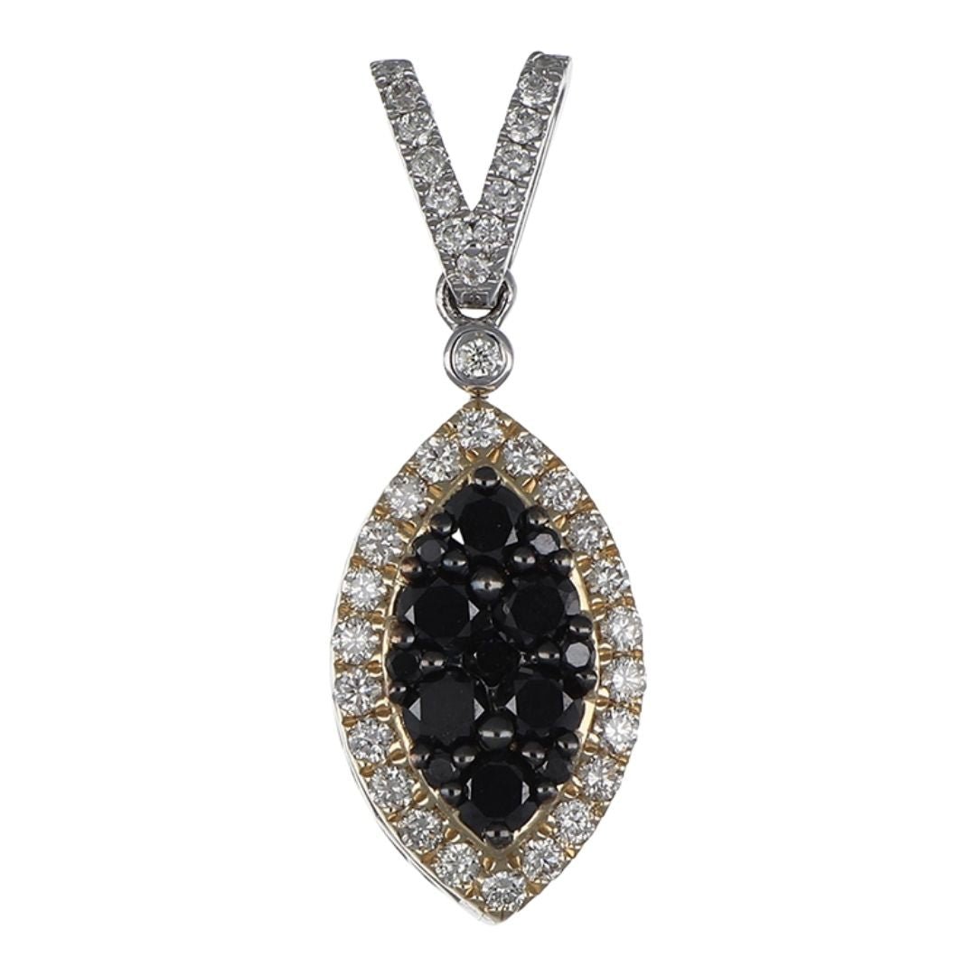 Buy Black Diamond Pendant (Black Diamond 0.46 cts. White Diamond 1.04 cts.) at Kay's Fine Jewelry