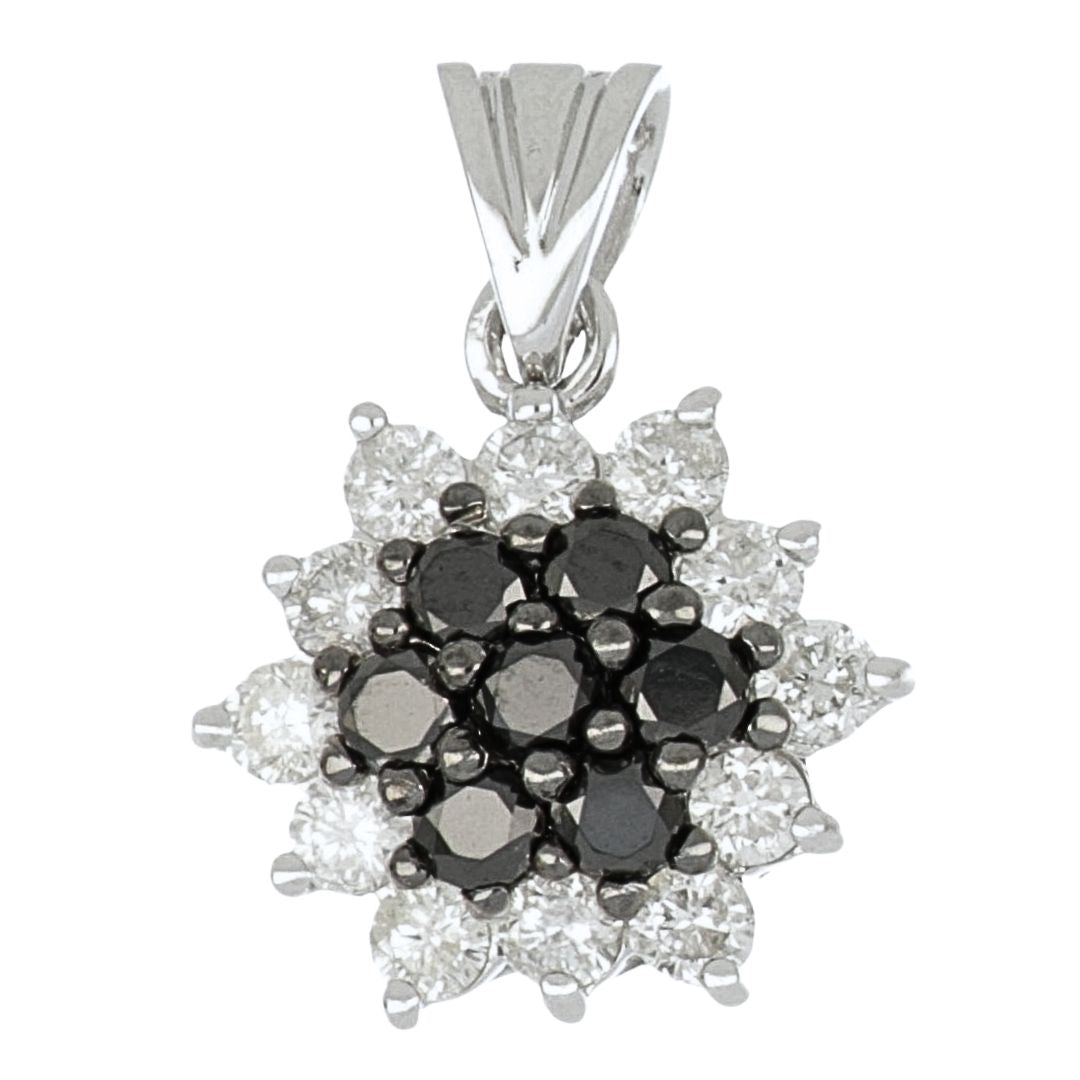 Buy Black Diamond Pendant (Black Diamond 0.50 cts. White Diamond 0.62 cts.) at Kay's Fine Jewelry