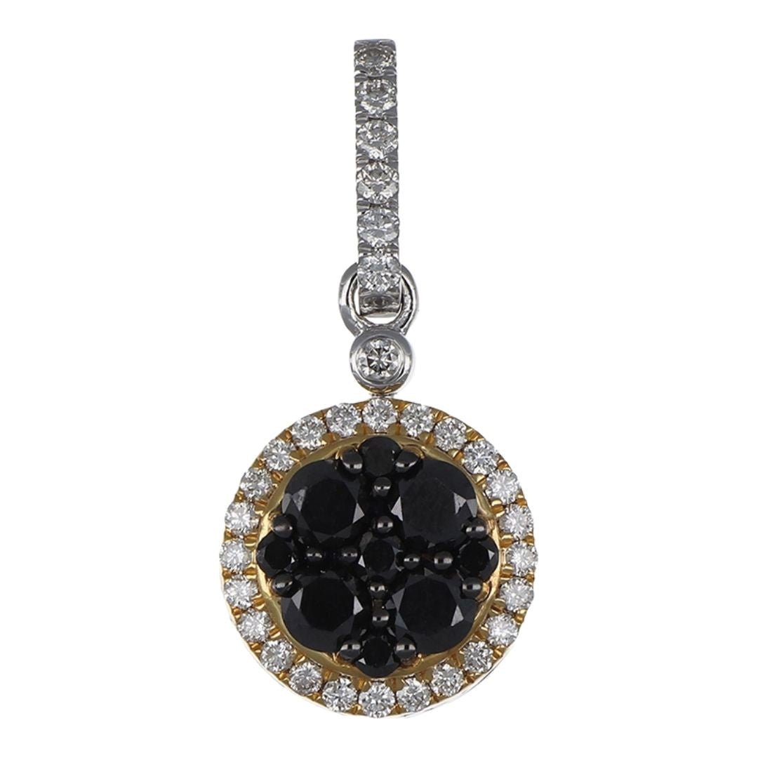 Buy Black Diamond Pendant (Black Diamond 0.63 cts. White Diamond 0.92 cts.) at Kay's Fine Jewelry