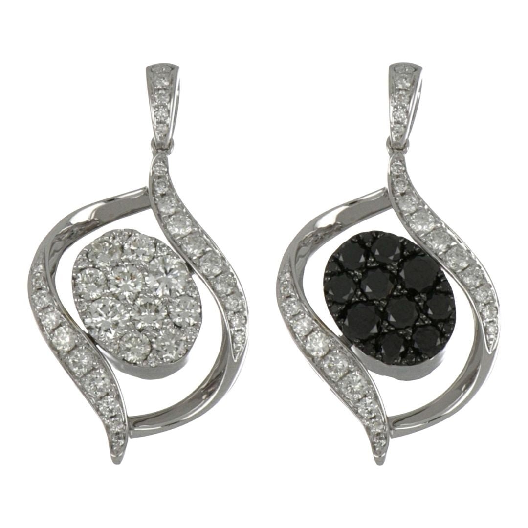 Buy Black Diamond Pendant (Black Diamond 0.9 cts. White Diamond 1.11 cts.) at Kay's Fine Jewelry