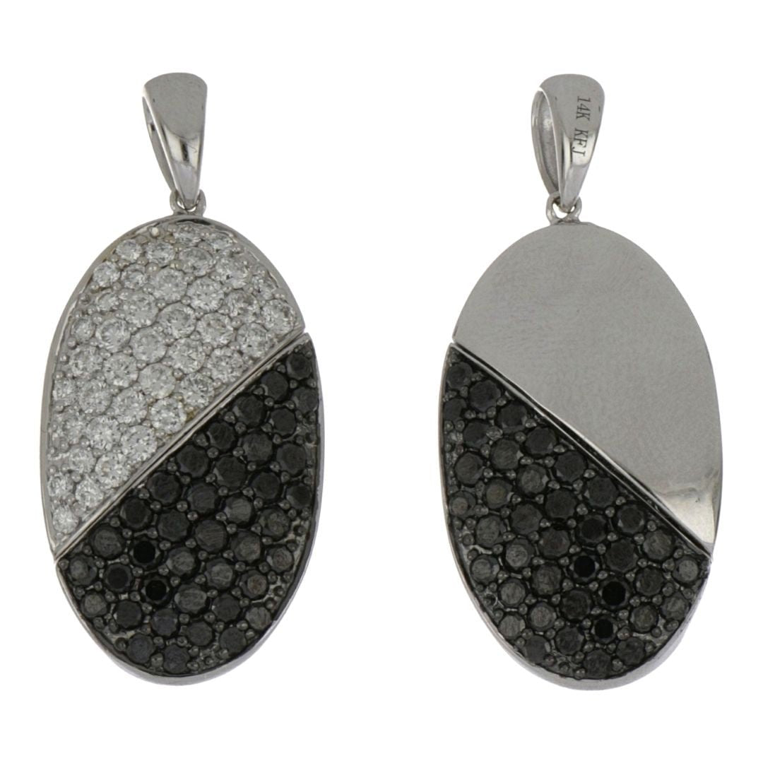 Buy Black Diamond Pendant (Black Diamond 1.11 cts. White Diamond 0.48 cts.) at Kay's Fine Jewelry
