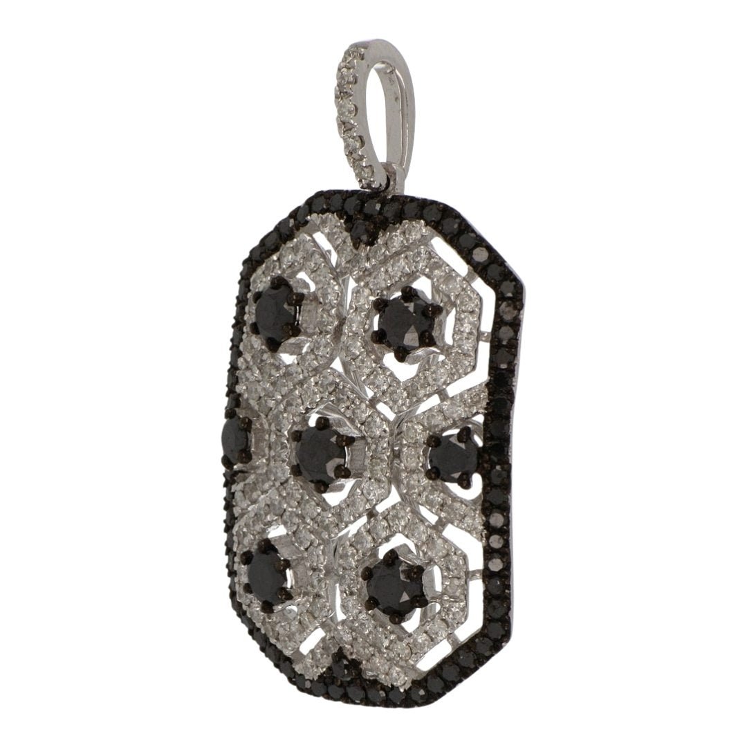 Buy Black Diamond Pendant (Black Diamond 1.32 cts. White Diamond 0.83 cts.) at Kay's Fine Jewelry