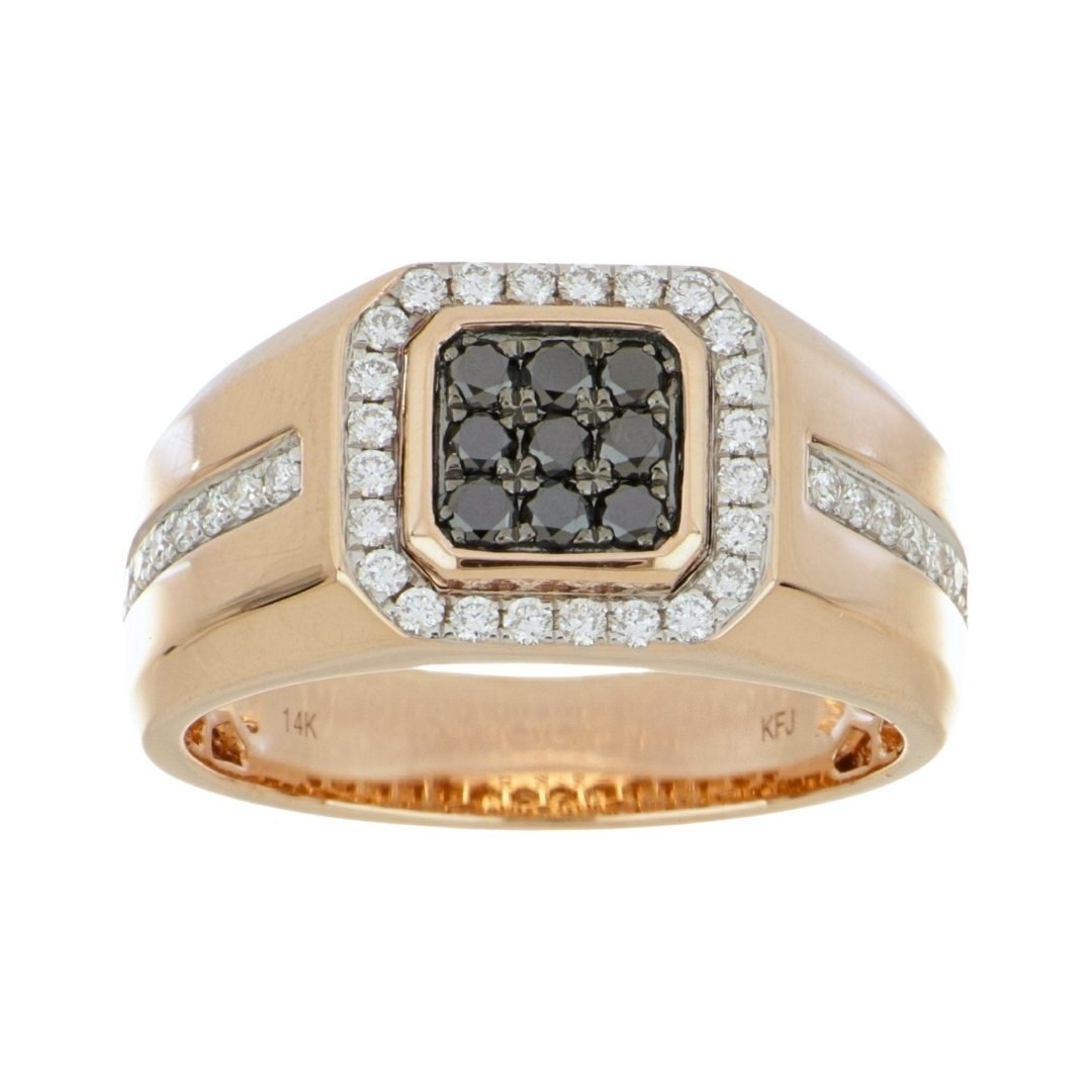 Buy Black Diamond Ring (Black Diamond 0.36 cts. White Diamond 0.42 cts.) at Kay's Fine Jewelry