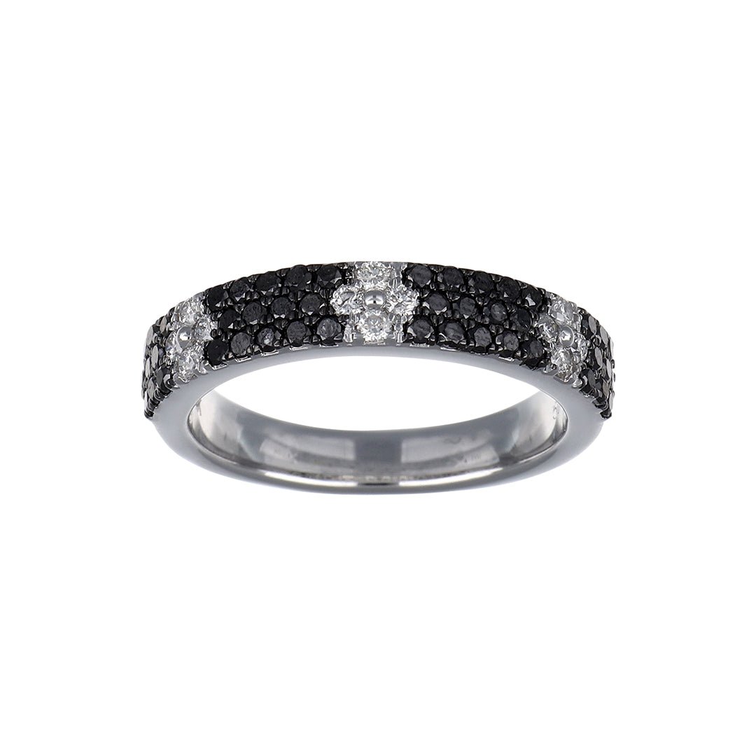 Buy Black Diamond Ring (Black Diamond 0.52 cts. White Diamond 0.2 cts.) at Kay's Fine Jewelry