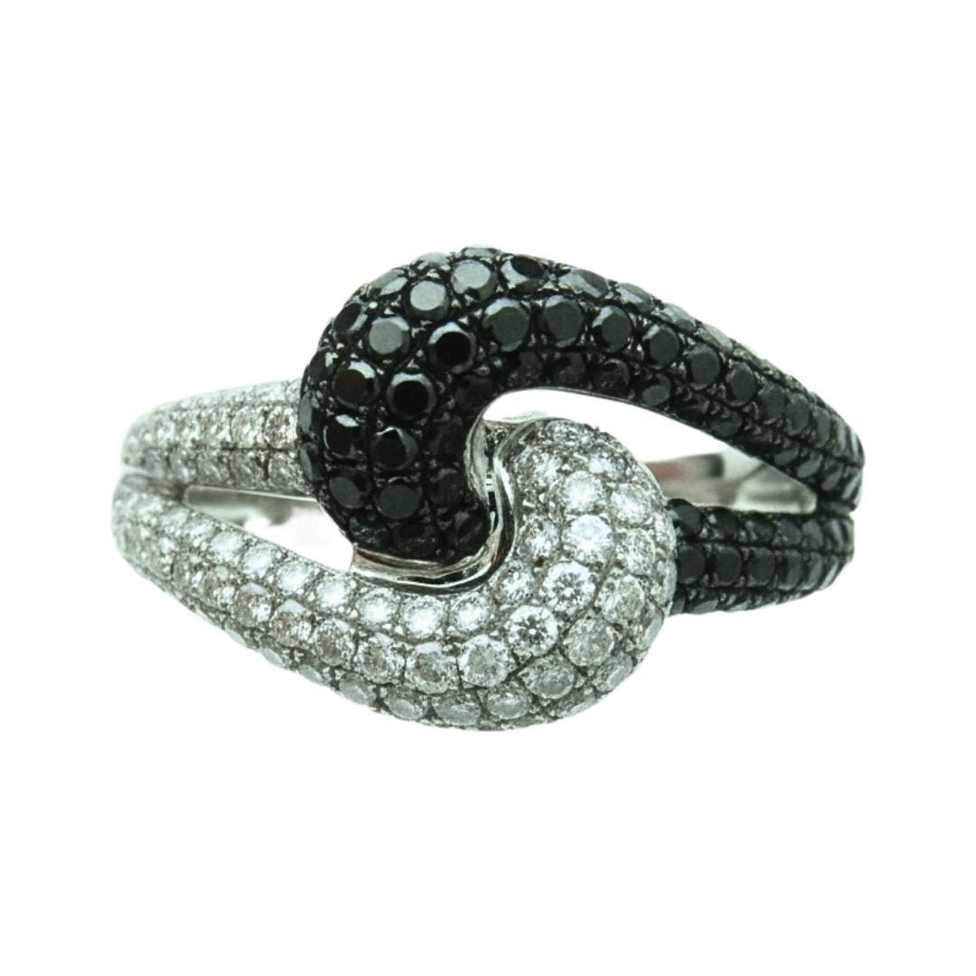 Buy Black Diamond Ring (Black Diamond 1.31 cts. White Diamond 0.85 cts.) at Kay's Fine Jewelry
