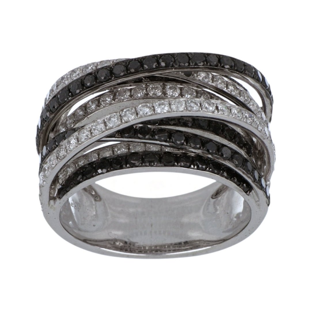 Buy Black Diamond Ring (Black Diamond 1.66 cts. White Diamond 1.05 cts.) at Kay's Fine Jewelry