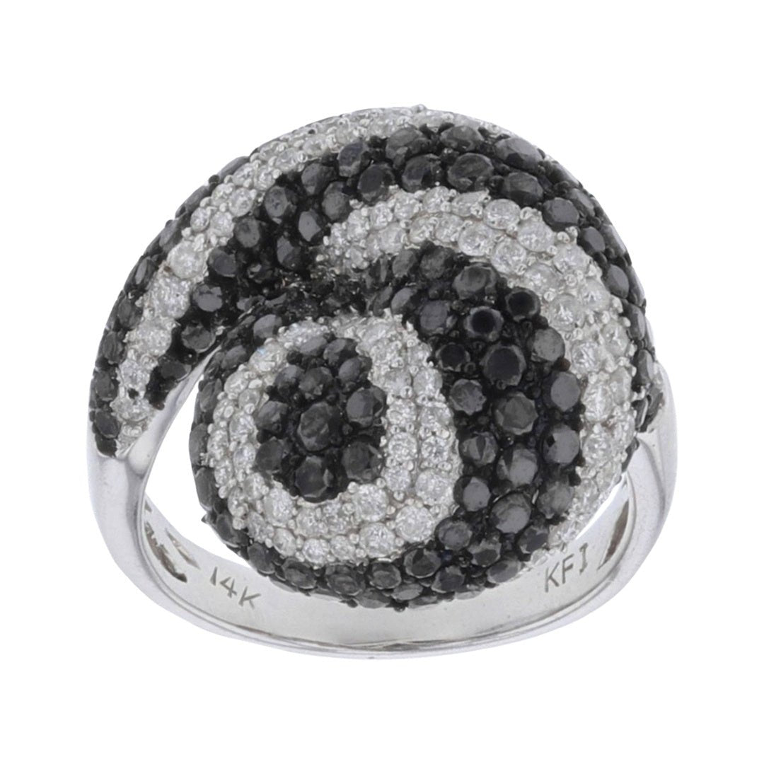 Buy Black Diamond Ring (Black Diamond 2.81cts. White Diamond 1.2cts.) at Kay's Fine Jewelry