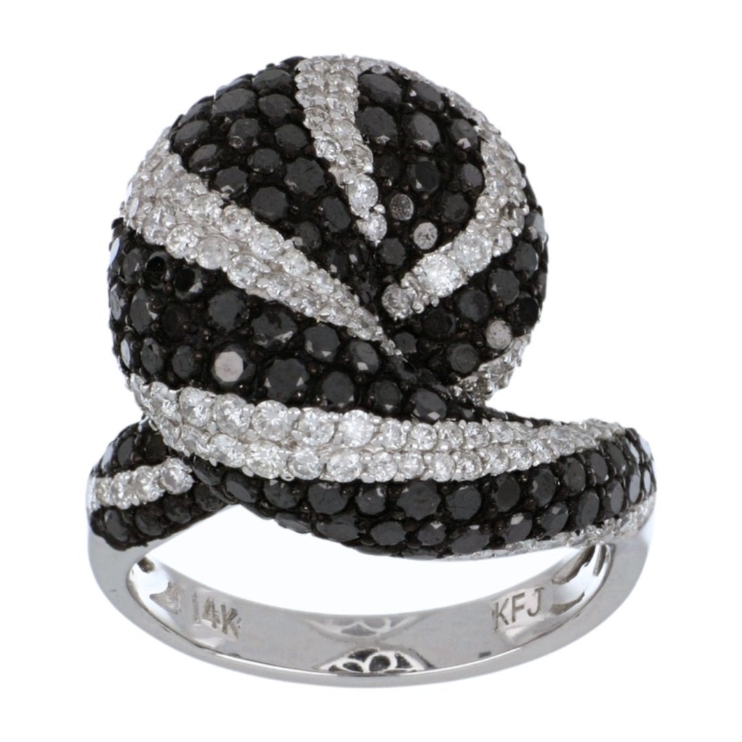 Buy Black Diamond Ring (Black Diamond 2.83 cts. White Diamond 1.28 cts.) at Kay's Fine Jewelry