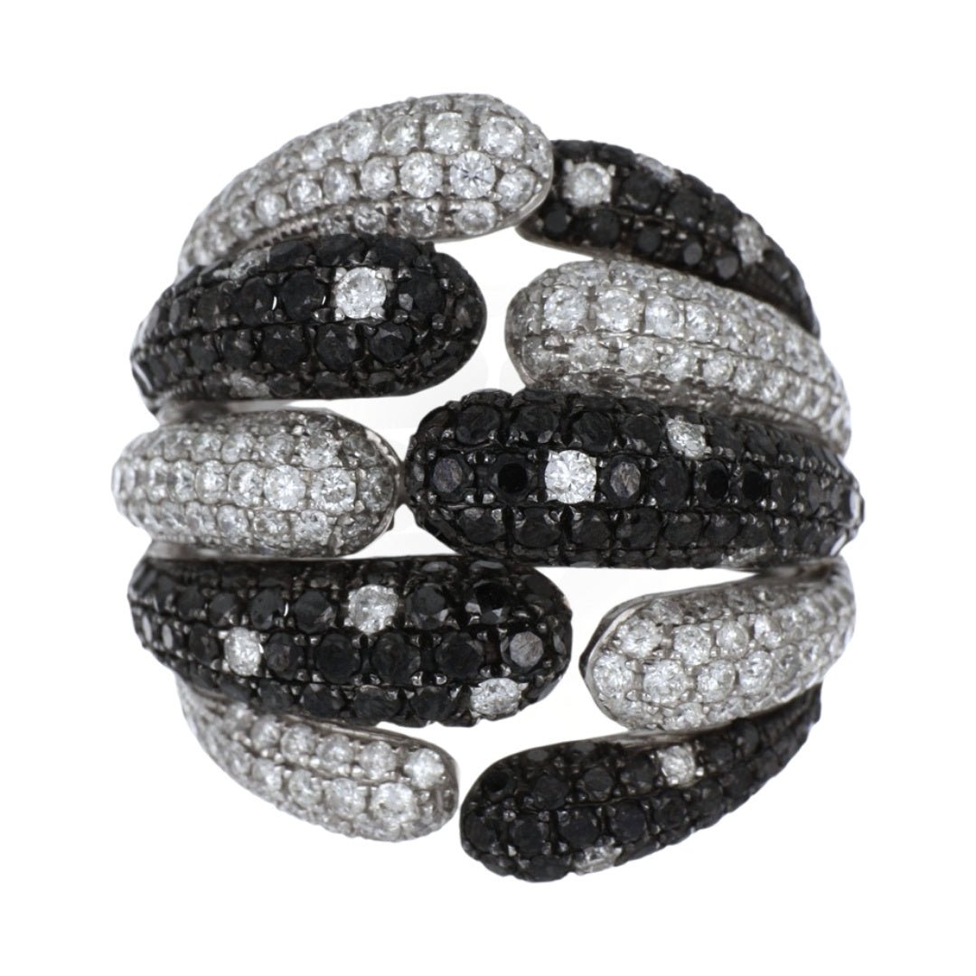 Buy Black Diamond Ring (Black Diamond 3.54 cts. White Diamond 2.54 cts.) at Kay's Fine Jewelry