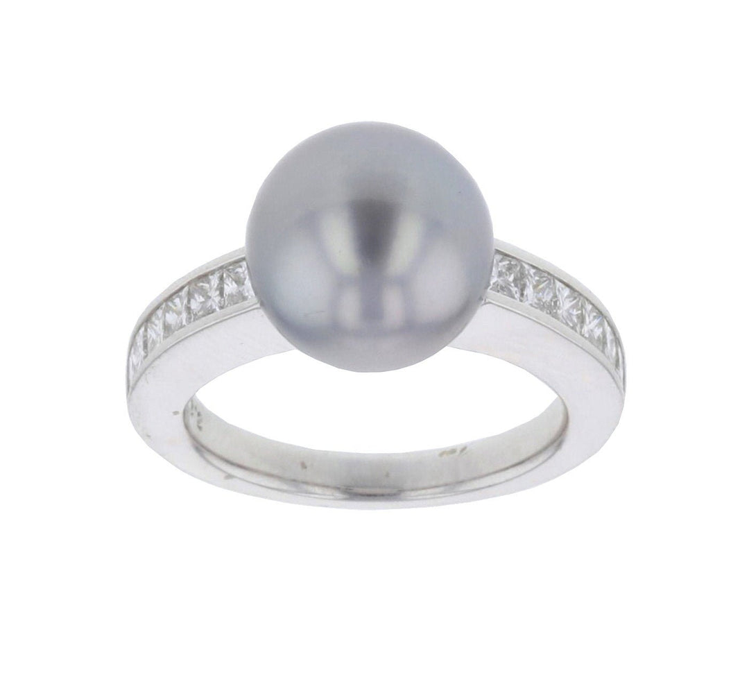 Buy Black Pearl Ring (White Diamond 0.62) at Kay's Fine Jewelry
