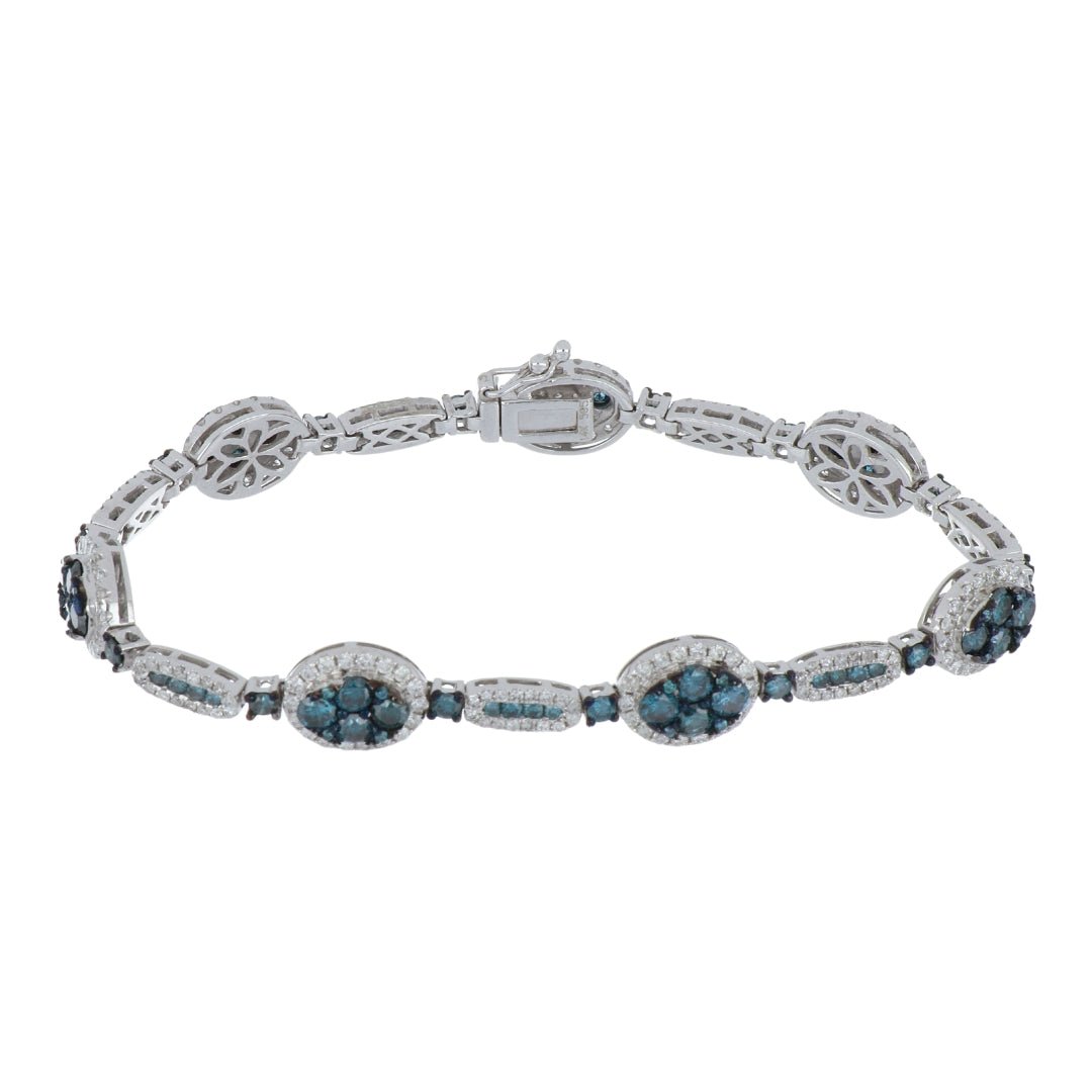 Buy Blue Diamond Bracelet (Blue Diamond 4.41 cts. White Diamond 1.9 cts.) at Kay's Fine Jewelry