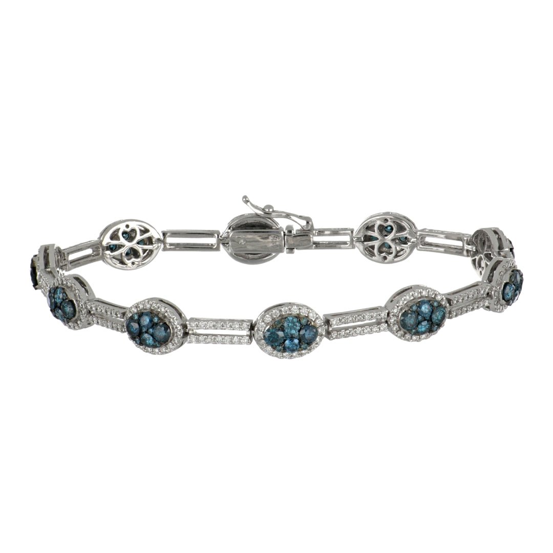 Buy Blue Diamond Bracelet (Diamond 2.72 cts. White Diamond 1.49 cts.) at Kay's Fine Jewelry