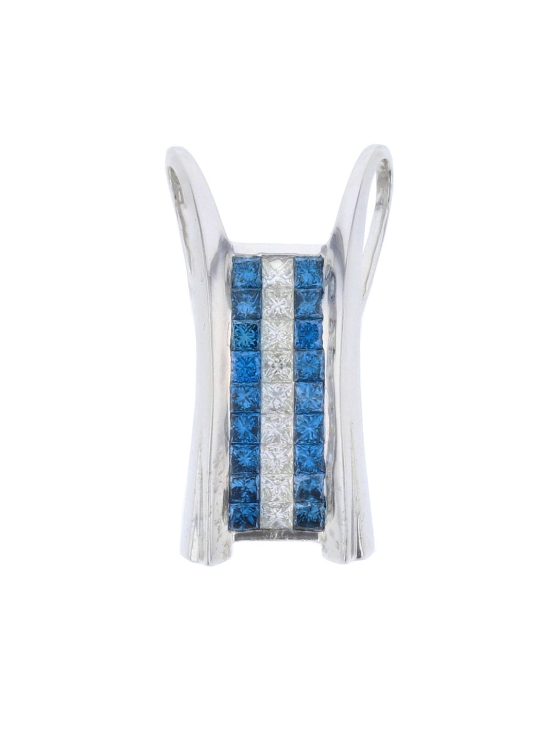 Blue Diamond Ladies Pendant (Blue Diamond 1.44 and White Diamond 0.71 Ladies) Not Net