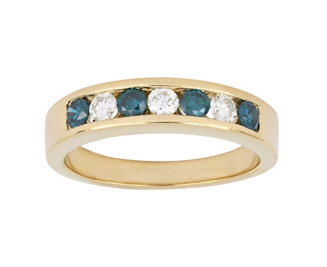 Buy Blue Diamond Ladies Ring (Blue Diamond 0.36 cts. White Diamond 0.26 cts.) at Kay's Fine Jewelry